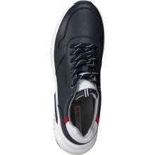s.Oliver Sneaker 5-13609-38-805 mit Soft Foam - Leder - navyblau Herren